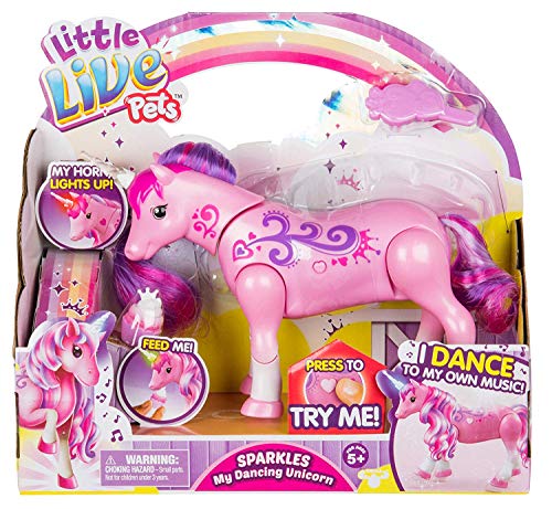 - Stardust My Dancing Interactive Unicorn | Dances &amp; Lights to Music - Engaging Fun - Batteries Included | For Ages 5+ (28683)