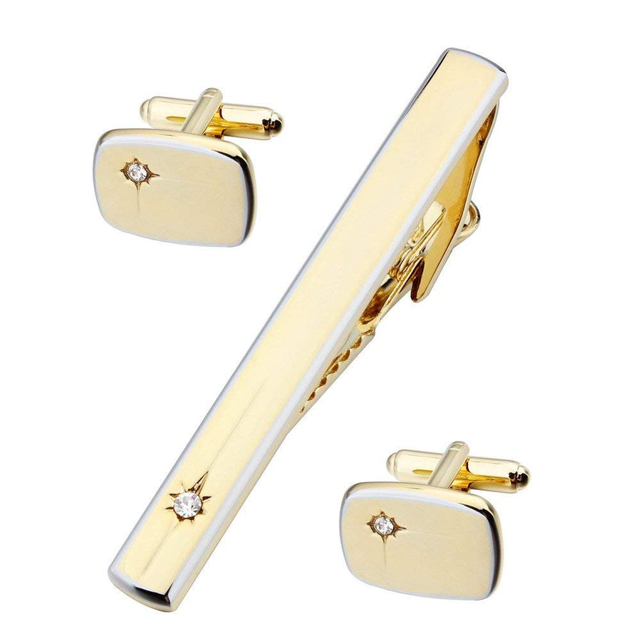 HAWSON Gold Tie Clip for Men, 2 inch /2.5inc Tie Clip w