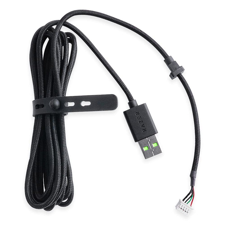 New USB Wire Data line/Audio Cable Replacement for Razer Kraken Kitty Edition/Ultimate Edition Headphone (Black)