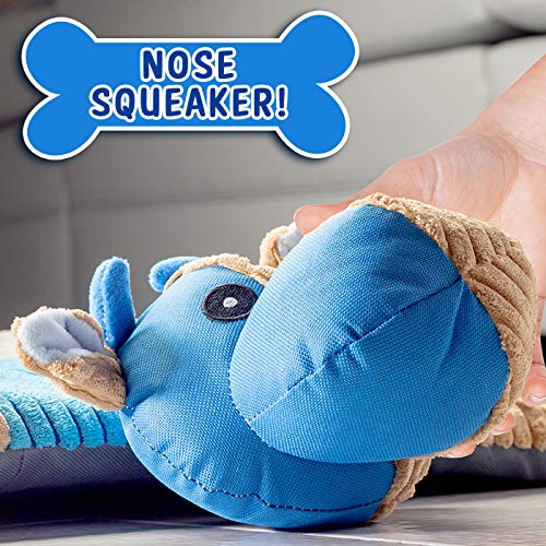 Puppy Teething Mat, Puppy Play Mat with Teething Toys, Puppy Playmat, Dog Chew Mat, Puppy Play Mat, Dog Playpen Accessories, Puppy Gear, Stuff for Puppies, Puppy Essentials - 20 X 20