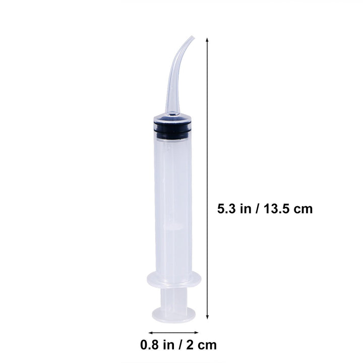 ROSENICE Disposable Dental Irrigation Syringe with Curv