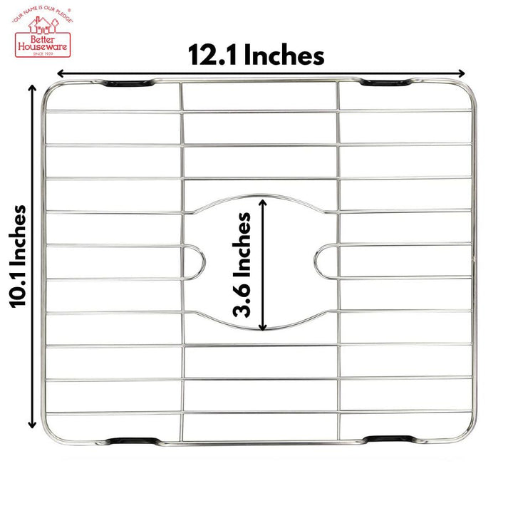 Small Sink Protector Grid, Stainless Steel