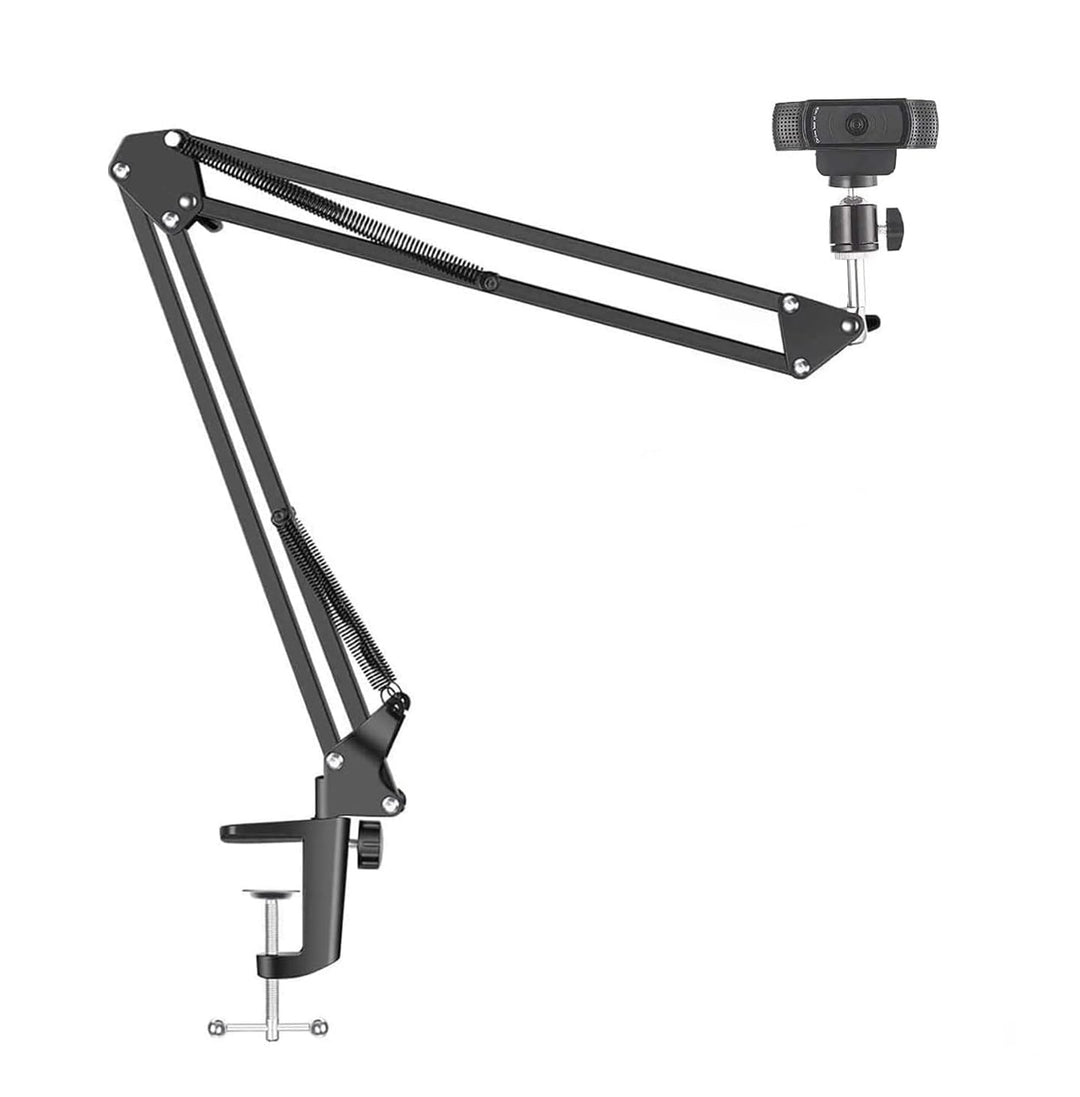 Anivia Webcam Stand, Webcam Clamp Mount Suspension Scissor Tripod Stand Holder Camera arm for Webcam