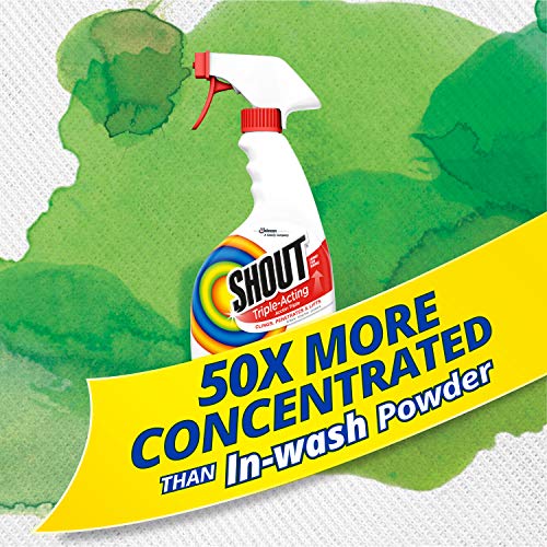 Shout Active Enzyme Laundry Stain Remover Spray for Clo