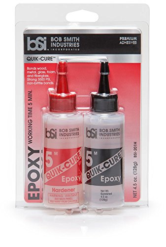BSI-201 Quik-Cure Epoxy (4.5 oz. Combined),Clear Clear Original version