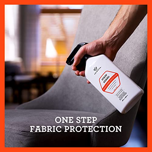 Non-Aerosol Stain Guard - Fabric Protection Spray for Upholstery, Carpet, Rugs and More to protect from liquid stains (18 fl oz)