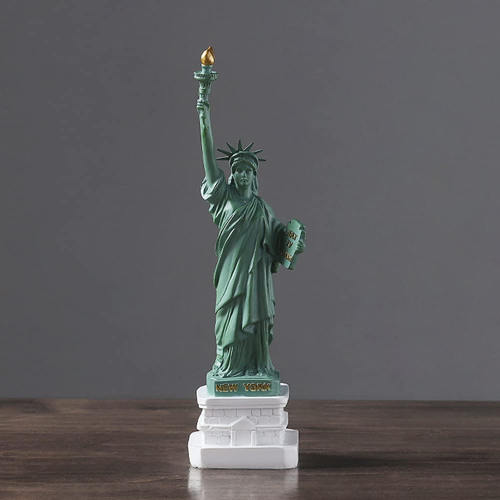 JIANWEI Statue of Liberty Sculpture, Waterproo-f Home D