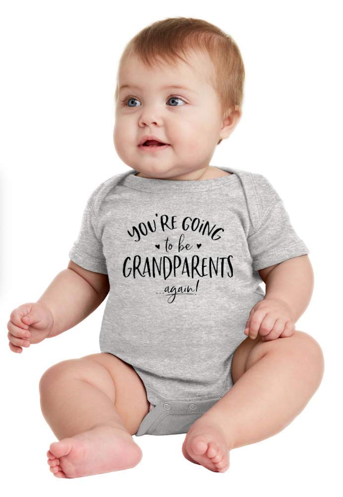 Pregnancy Announcement for Grandparents Size 0-3 Months