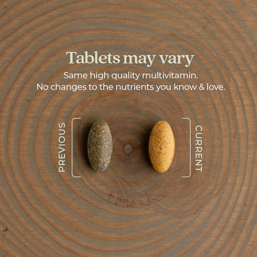 Women&#39;s Multivitamin 40+ Advanced Formula for Heart, Hormone, Immune &amp; Energy Support, Higher Levels of Whole-Food Fermented B Vitamins +D3, Made with Organic Non-GMO Ingredients, 96 Count