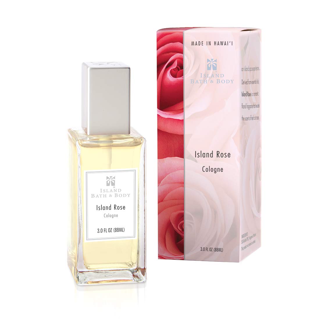 Island Bath &amp; Body Maui Tea Rose Cologne 3.0 oz.