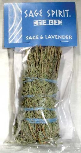 1 X Sage and Lavender - 5 Smudge Stick -