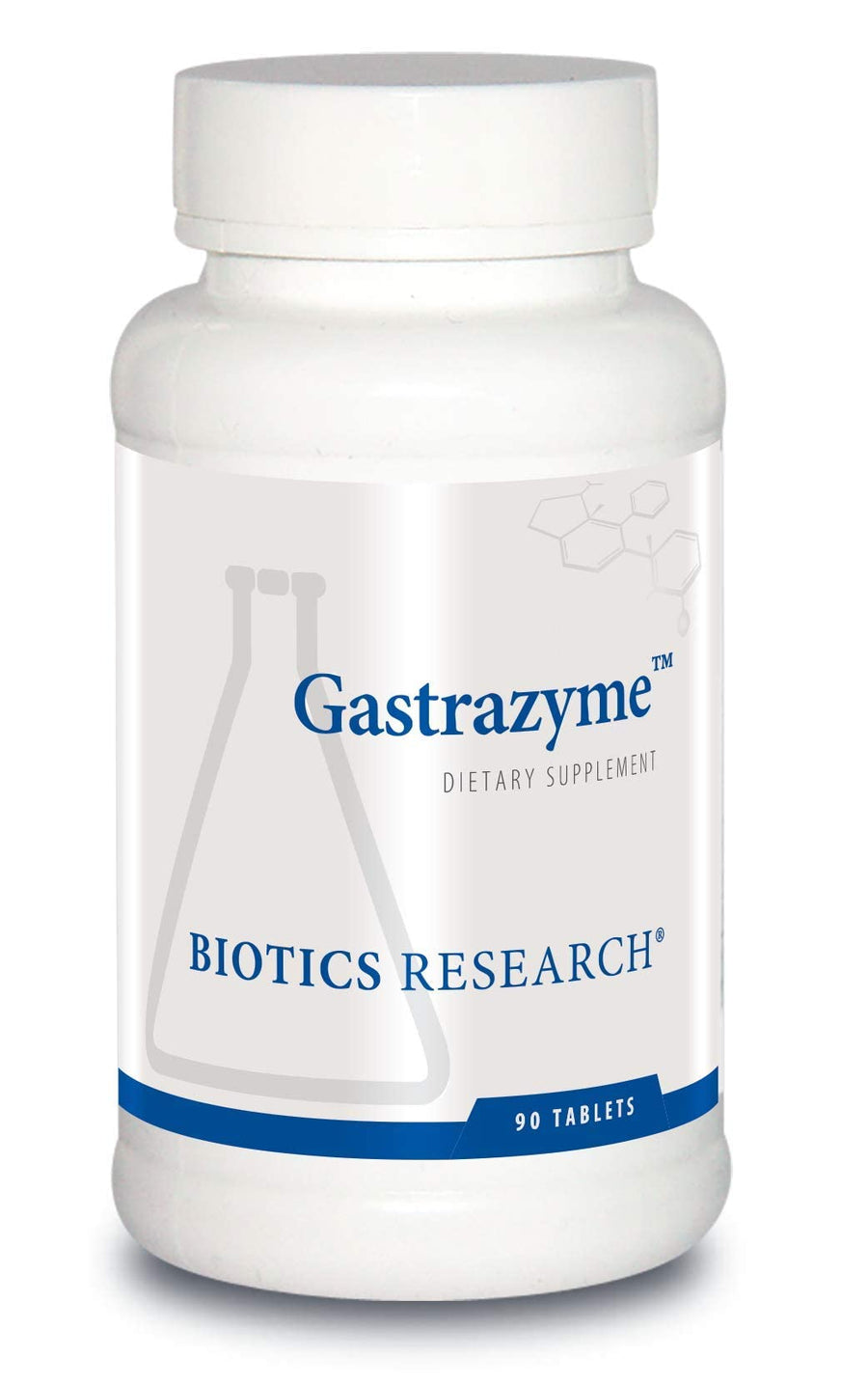 Gastrazyme™ Digestive Support - Supplies Vitamin U Complex, Chlorophyllins, Gamma Oryzanol (from Rice) Supplement Supports Gastrointestinal Health & Gut Lining - 90 Tablets