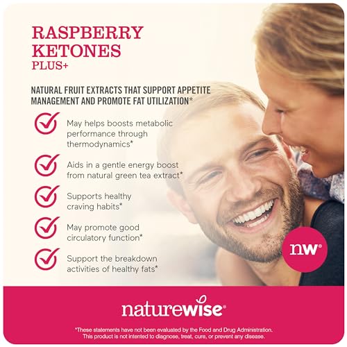 NatureWise Raspberry Ketones Plus - w/ Green Tea Extrac
