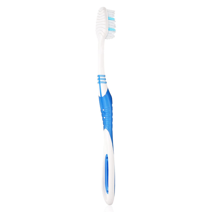 Super Flexi Toothbrush with Tongue Cleaner, Soft - Pack of 6