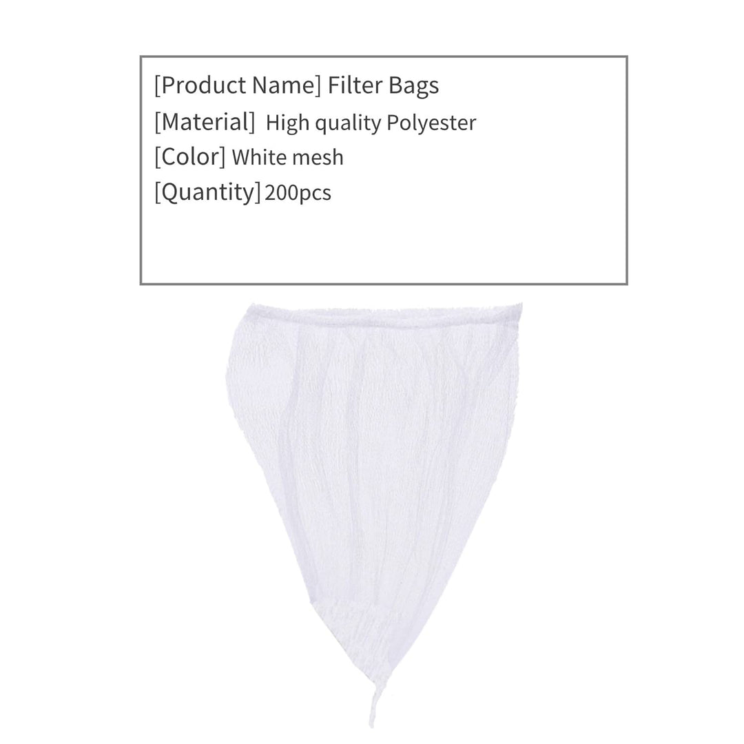 Triangle Tri-Holder Filter,Filter with 200 pcs Sink Strainer Bag Multipurpose RV WashBasin Garbage for Kitchen Food Waste Leftover Garbage