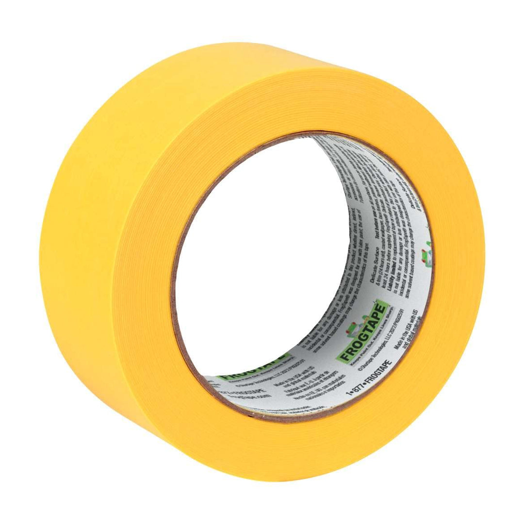 FROGTAPE Delicate Surface Painter&#39;s Tape with PaintBlock, 1.88 inch width, Yellow (280222)