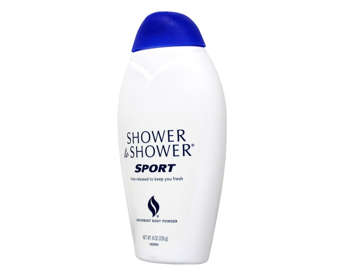 SHOWER TO SHOWER Body Powder Sport 8 oz