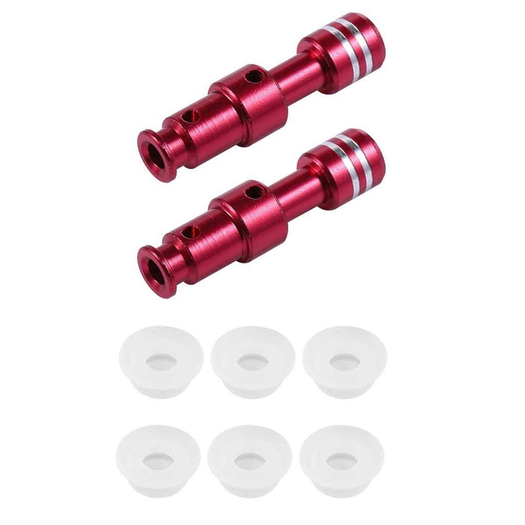2 Pack Float Valve - Replacement Parts with 6 Sealer Gasket, Silicone Caps for Pressure Cooker Duo/Duo Plus/Lux 8 QT ( 6 Silicone Caps)