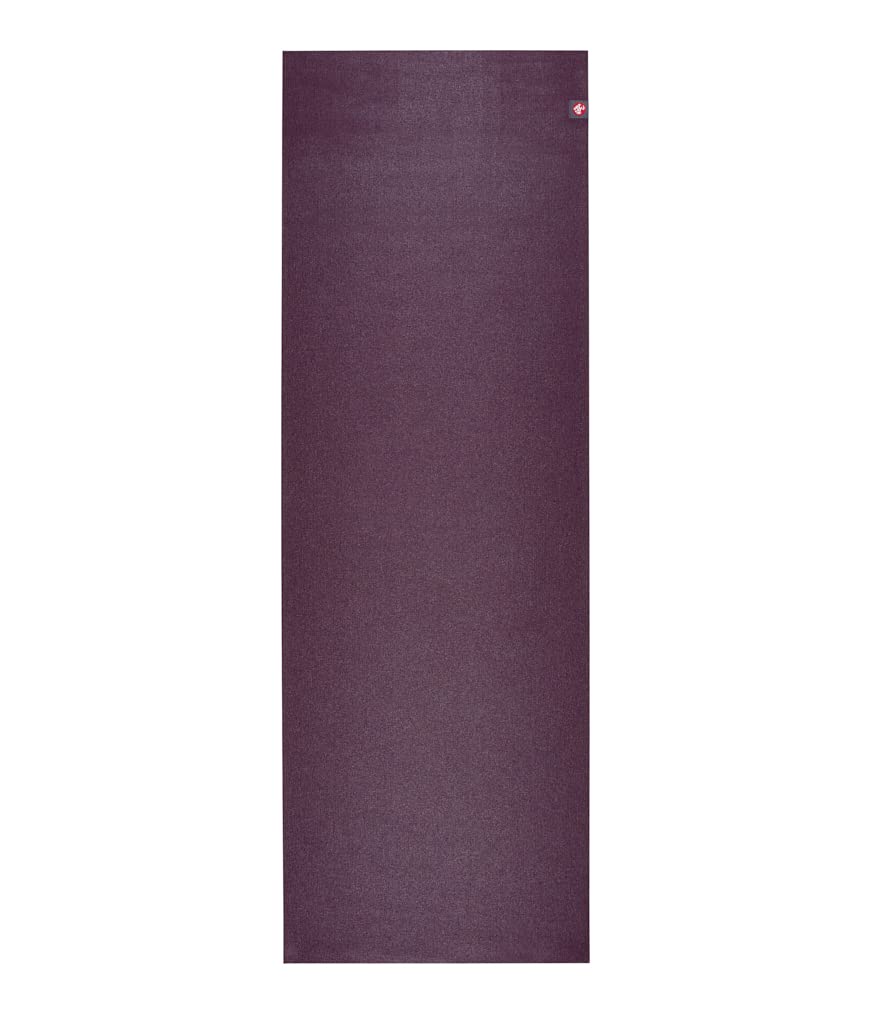 eKO Superlite Travel Yoga Mat ââ‚¬â€œ Premium 1.5mm Thick Travel Mat, Portable Yoga, Pilates, Eco-Friendly Fitness Exercise Mat, Dense Cushioning for Support and Stability, Biodegradable - 71 Inch, Acai Color