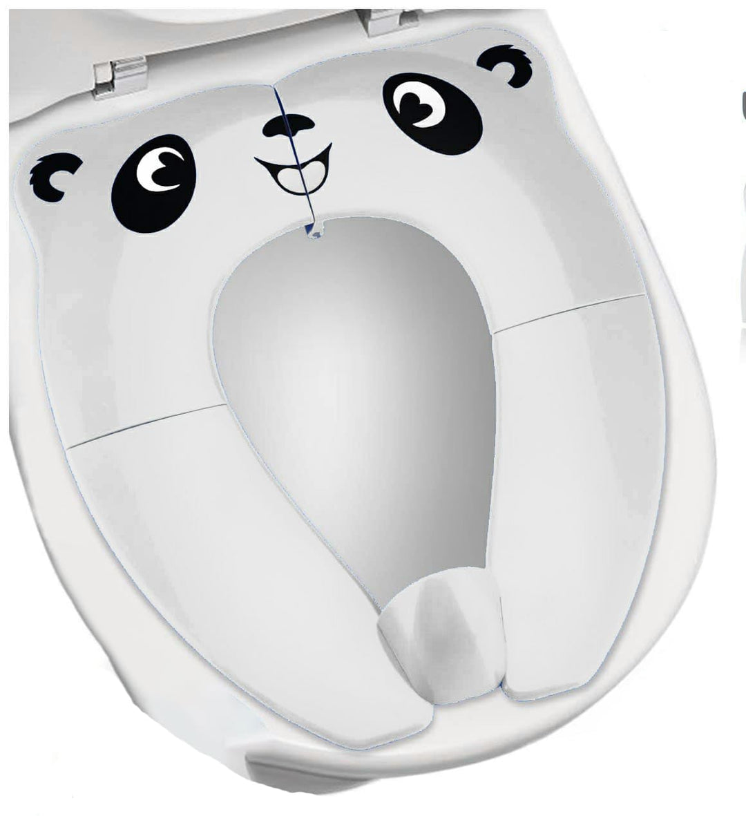 Bath Toys - [Upgrade Splash Guard - Stable] Portable Toilet Training Seat for Toddlers, Boys &amp; Girls. Folding Travel Potty Seat. Extra Stable, Powerful and Safe, with Handy Carry Bag (Blue)