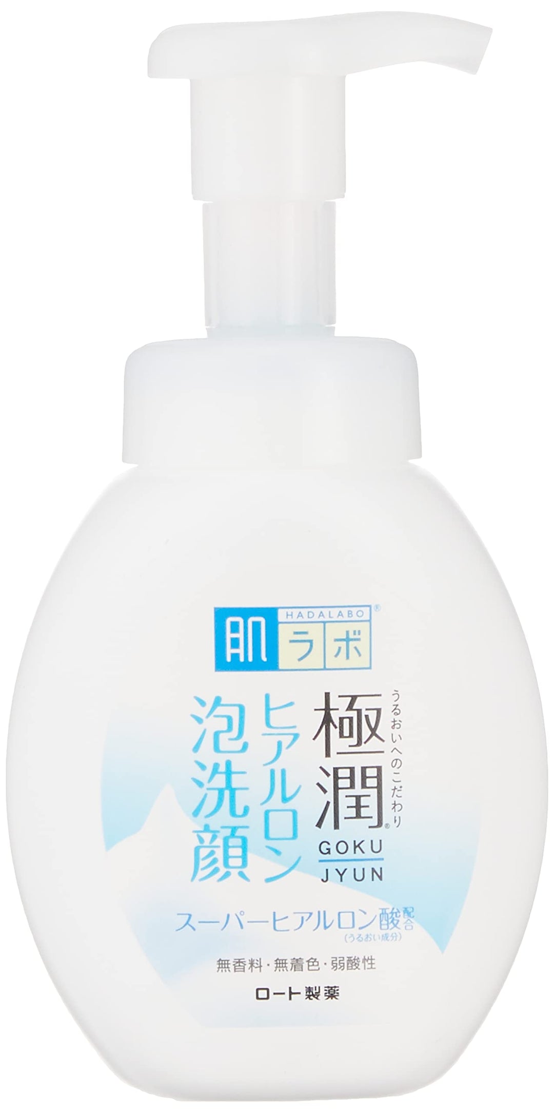 Hada Labo Rohto Gokujyn Hyaluronic Acid Cleansing Foam,