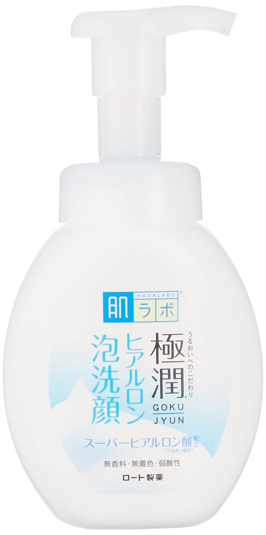 Hada Labo Rohto Gokujyn Hyaluronic Acid Cleansing Foam,