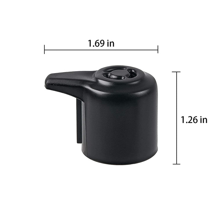 2Pack Steam Release Valve, Universal Pressure Valve Release Handle for Instant Pot 3, 5, 6, 8 Qt Quart, Electric Pressure Cooker Valve Replacement Part Steam Release Accessories