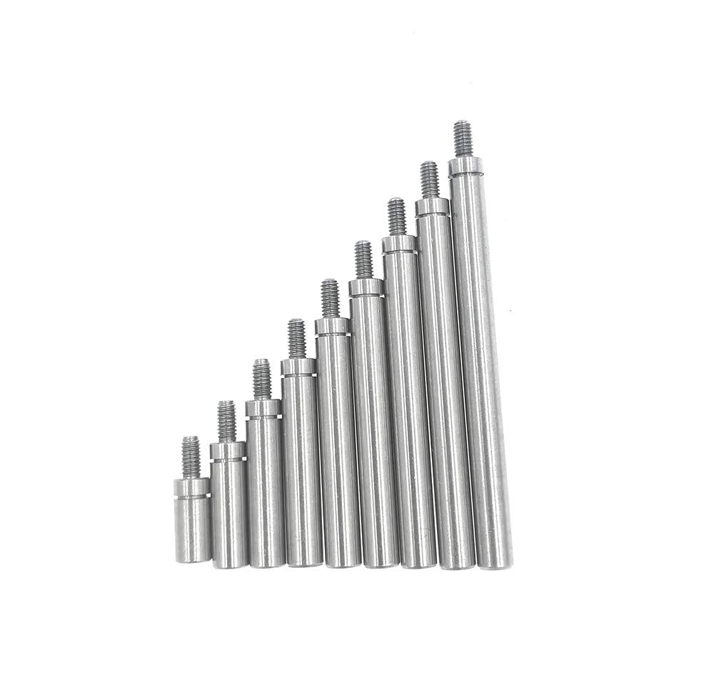 Dial Indicator Extension Stem Rod 4.5mm Diameter M2.5 Thread (A Set)
