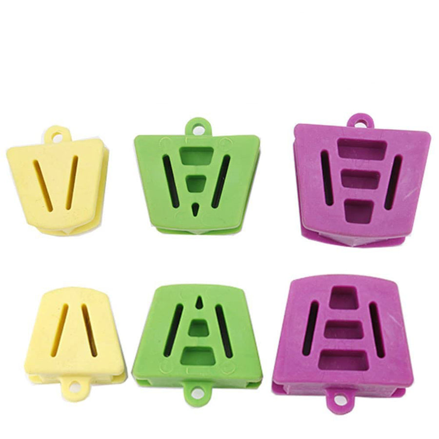 Wecando Dental Oral Silicone Mouth Prop Bite Blocks Lat
