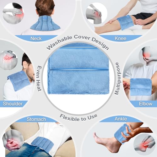 SuzziPad Microwave Heating Pad, 6.5x12” Reusable Moist 
