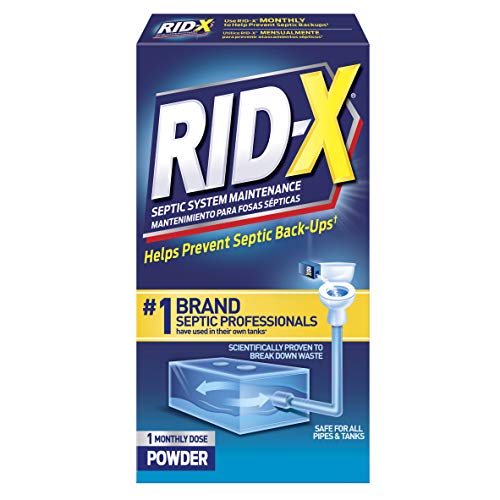 RID-X Septic Treatment, Septic Tank Treatment, 1 Month 