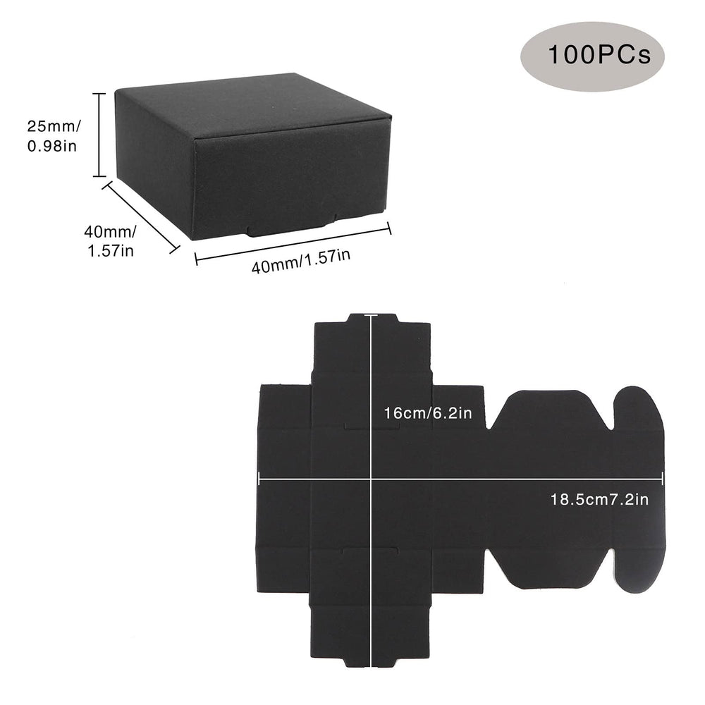 Sdootjewelry Ring Boxes Bulk, 1.57’’ × 1.57’’ × 0.98’’ 