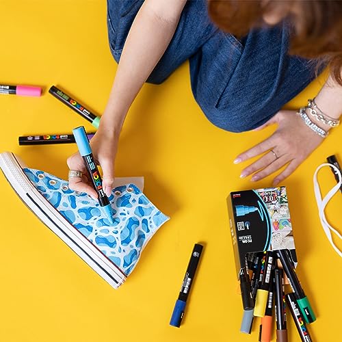 Posca Marker 8K in Fluorescent Orange, Posca Pens for A