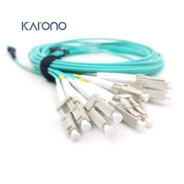 Karono MPO/MTP Breakout Cable 1M(3.3ft), 12 x LC (6 Dup