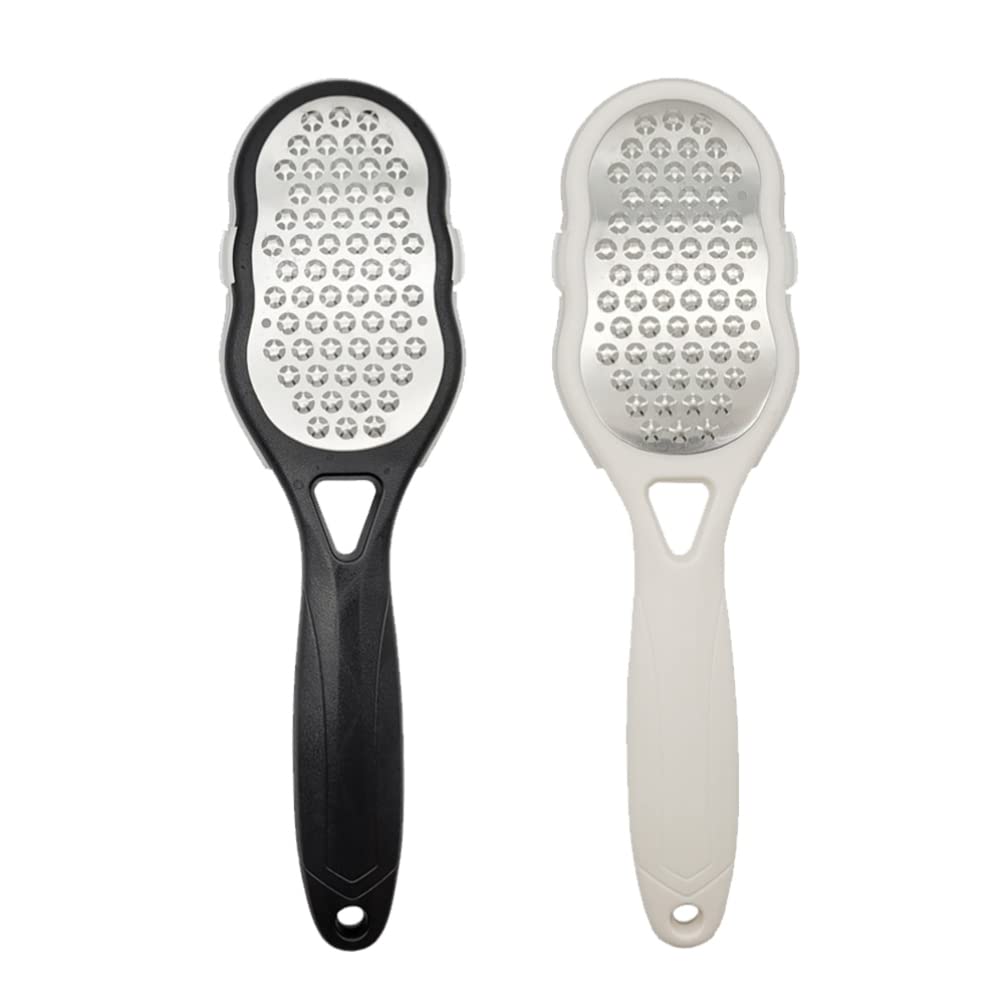 2Pcs Foot Scrubber Foot Rasp Scrapers Dead Skin Remover Exfoliating Foot Skin Remover Scrub Pedicure Foot Care Tools