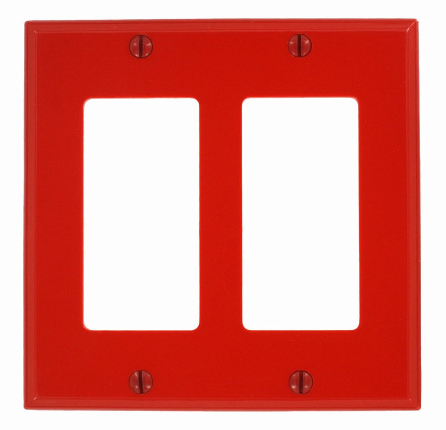 80409-NR 2-Gang Decora/GFCI Device Wallplate, Standa