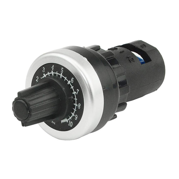 2 PCS LA42DWQ-22 22mm 10K Ohm Variable Speed Drive Potentiometer Rotary Potentiometer Inverter Converter (10K)