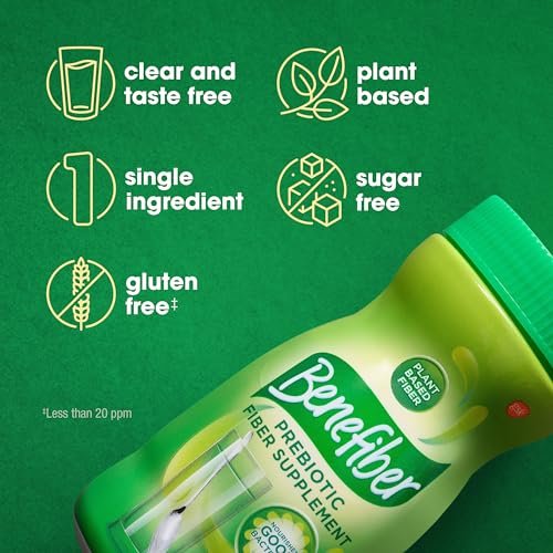 Benefiber Daily Prebiotic Fiber Supplement Powder for D