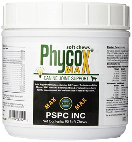Phycox Max 90 Count Canine Soft Chews