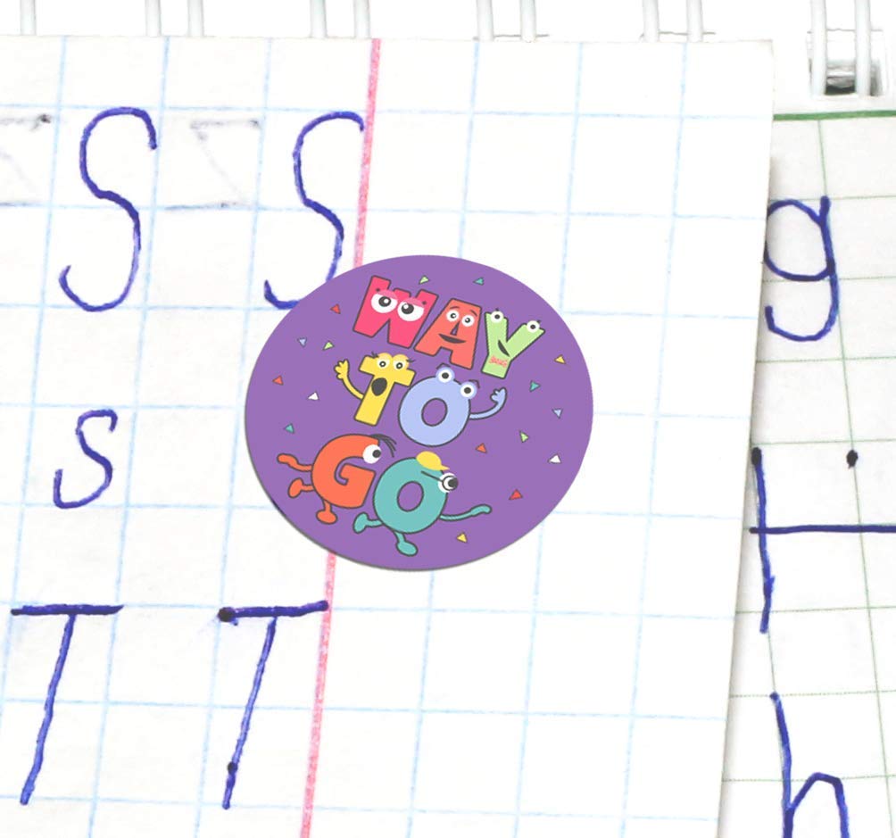 Sweetzer &amp; Orange Reward Stickers for Teachers. 1008 Stickers for Kids in 9 Designs. 1 Inch School Stickers on Sheets. Teacher Supplies for Classroom, Potty Training Stickers, Motivational Stickers