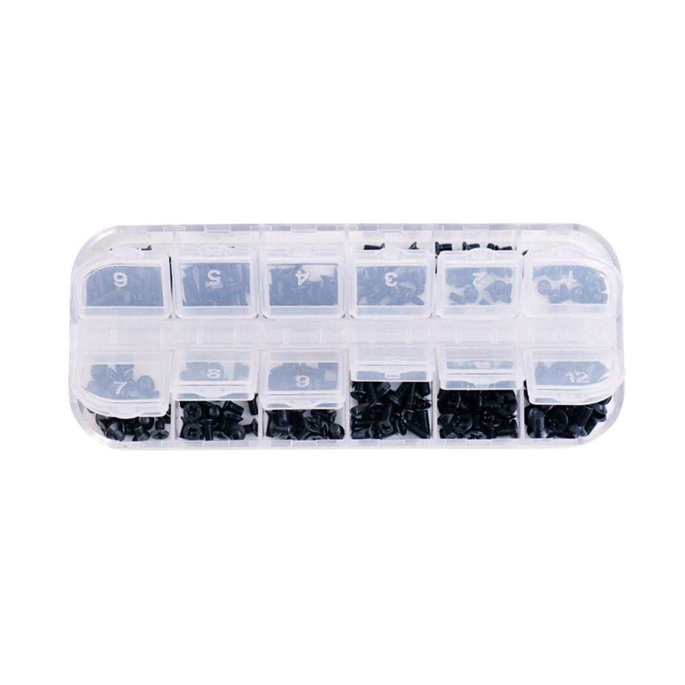 240 Pieces Laptop Notebook Computer Screws Replacement Kit for IBM Dell Sony Acer Lenovo Toshiba Gateway Samsung