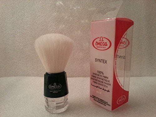 Omega Shaving Brush # 90018 Syntex 100% Synthetic Green