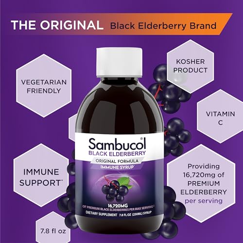 Sambucol Black Elderberry Syrup - Sambucus Elderberry S