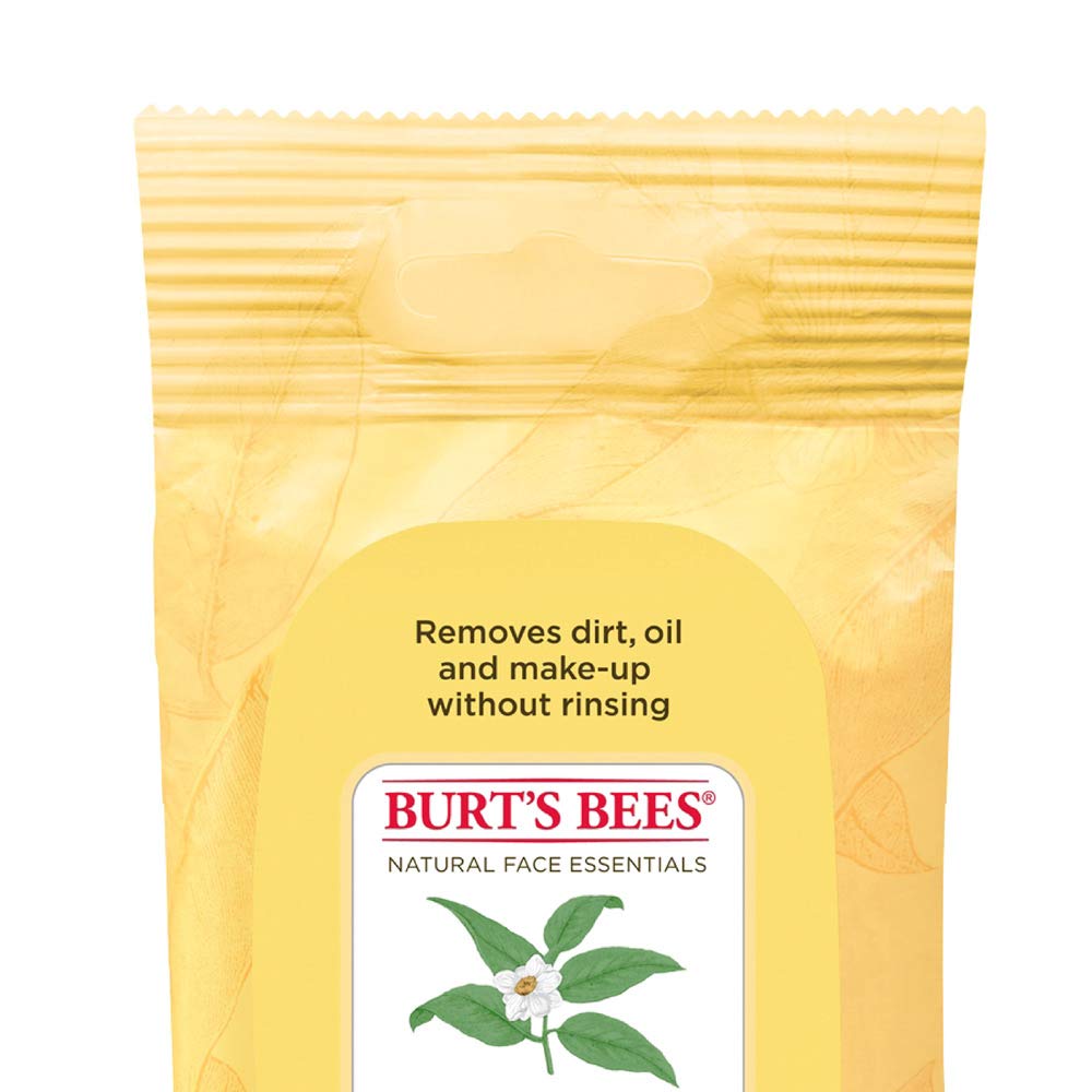 Burt&#39;s Bees Facial Care Facial Cleansing Towelettes with White Tea Extract 10 count Cleansers &amp; Scrubs (a)