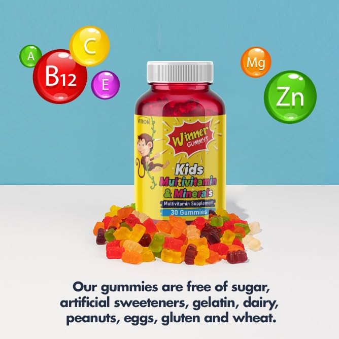 Vitron Kids Multivitamin and Mineral Supplement Gummies