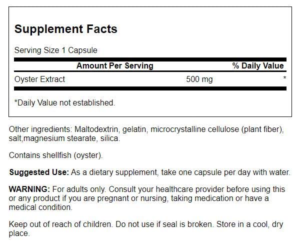 Swanson Kyoto Japanese Oyster Extract - Natural Supplem