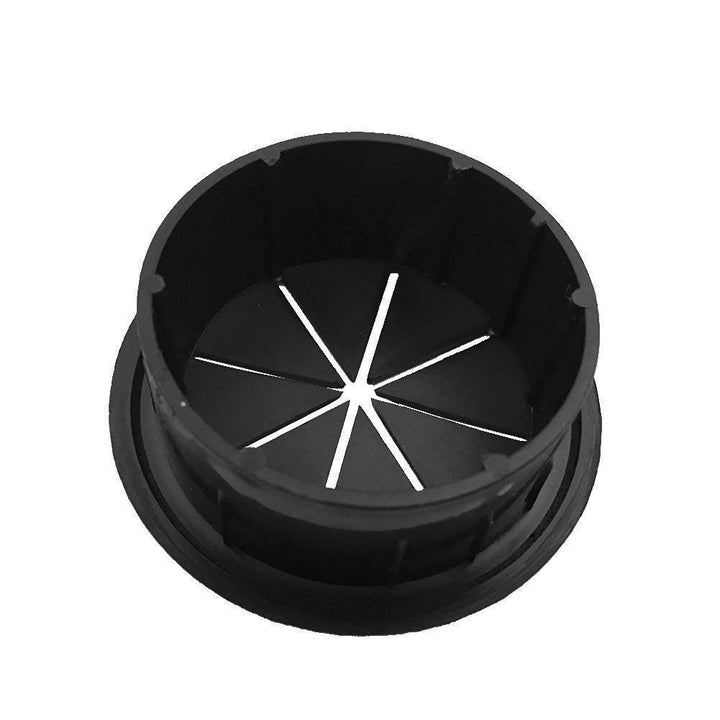 Desk Grommet 2 inch Black, Flexible Cable Grommet, 2 inch Grommet 5 Pack, Desk Hole Cover for Cables