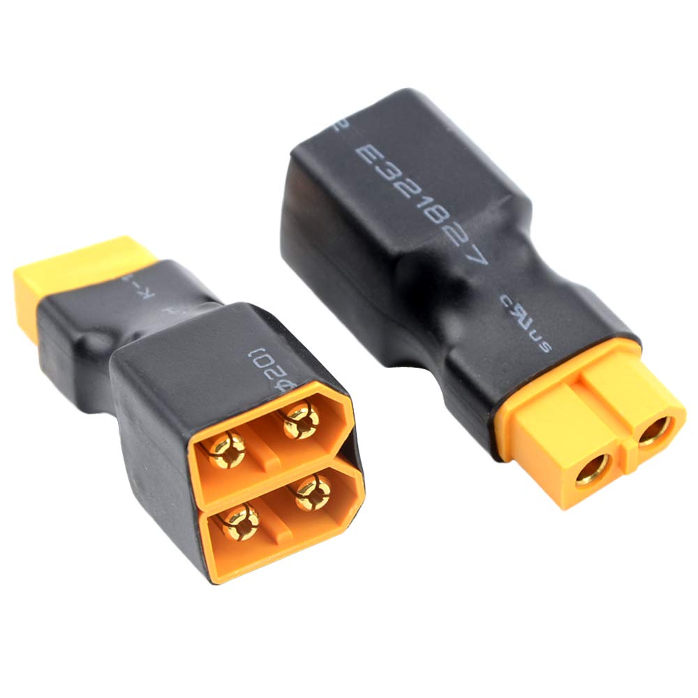 WMYCONGCONG 5 PCS No Wire Adapter XT60 XT 60 Plug Paral