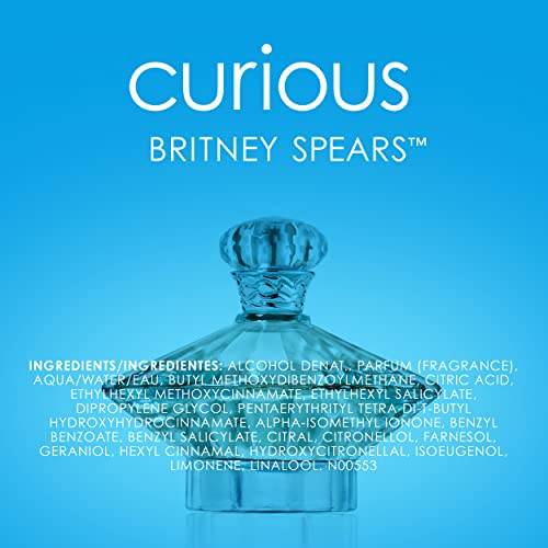 Britney Spears Women's Perfume, Curious, Eau De Parfum EDP Spray for Women, 1 Fl Oz