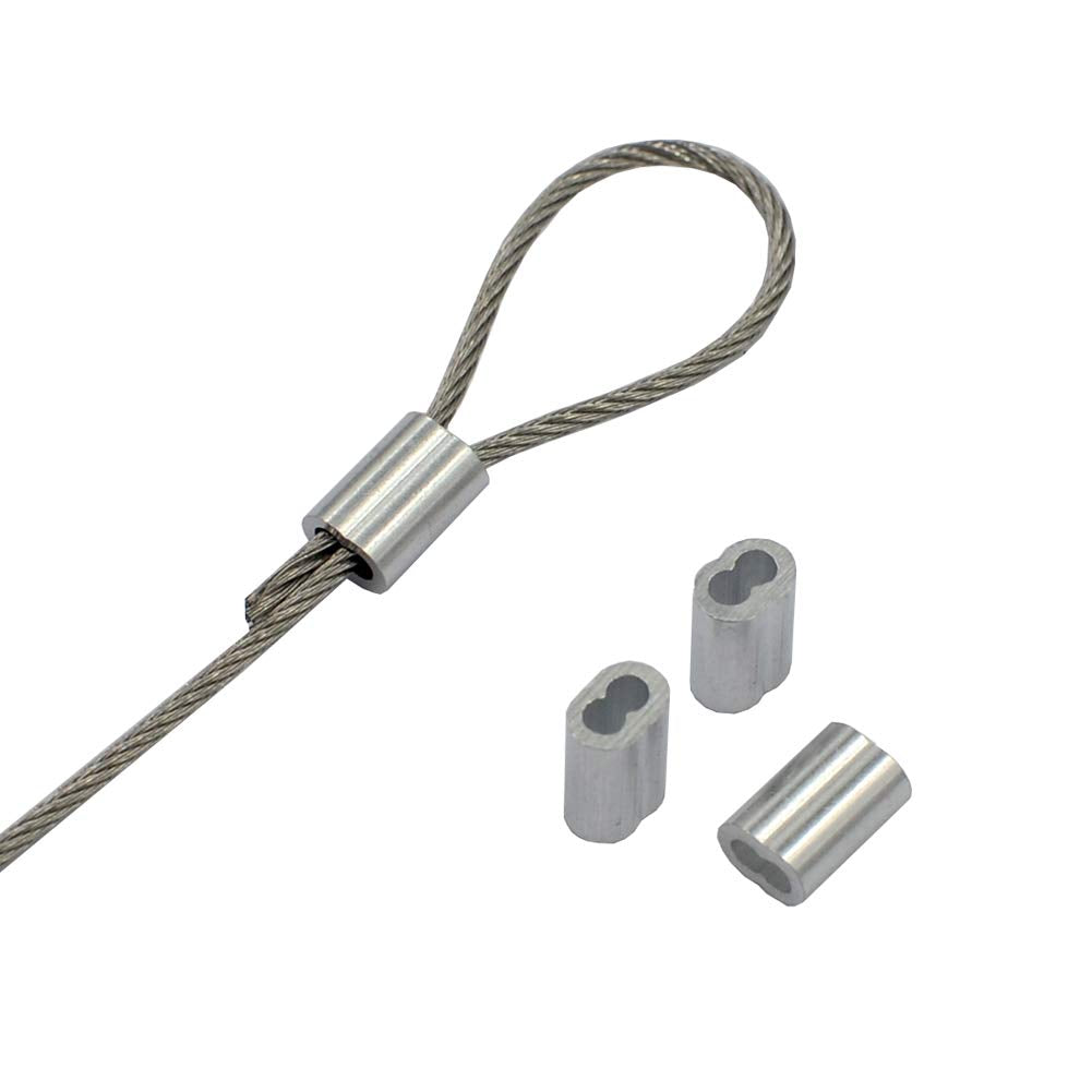 DGOL Soft PVC Coated 100 ft 304 Stainless Steel Cable W